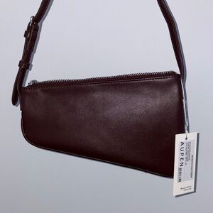 AUPEN NWT Brown Repurpose Shoulder Bag